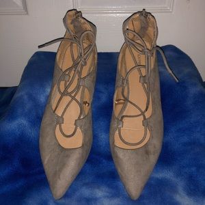 Suede Flats